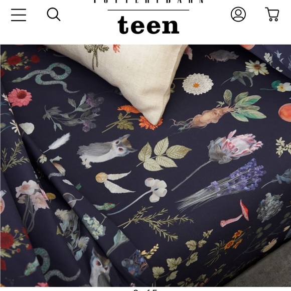 Pottery Barn Teen Harry Potter sheet set twinkle - Picture 4 of 6